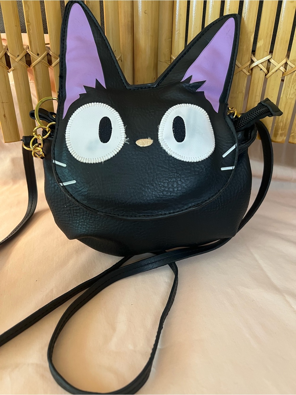 Studio Ghibli Kiki's Delivery Service Jiji Crossbody Bag- no charm